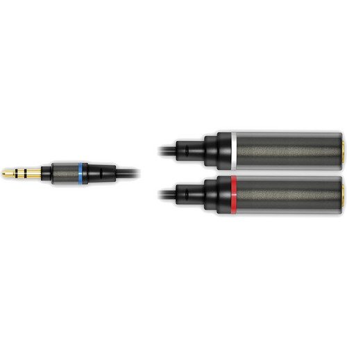 IK Multimedia 23.6" Mono Output Splitter Cable - 1/8" Male Jack to 2x 1/4" Female Jacks - Image 2