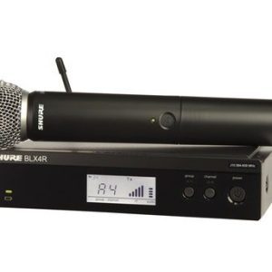 Shure BLX24R/SM58 Rackmount Wireless Handheld Microphone System with SM58 Capsule