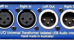 USB I/O VSR Dual Channel Broadcast Standard USB Audio Interface