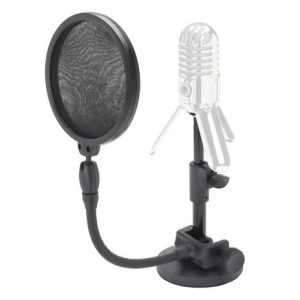MD2/PS05 Bundle - Desktop Microphone Stand and Microphone Pop Filter