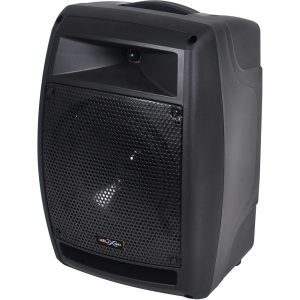 Helix 158x, 150 watt (100 watt RMS) 8" full range, portable PA system with built-in Bluetooth/SD/USB Player Recorder
