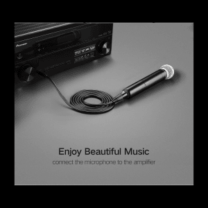 6.5mm 1/4" Jack to Female XLR Cable Male for Microphone 3m AV131