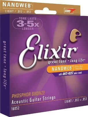 Elixir Nanoweb Acoustic Phosphor Light 12 53 L AV Store