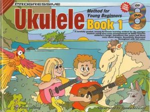 Progressive Young Beginner Ukulele - Book/CD/DVD
