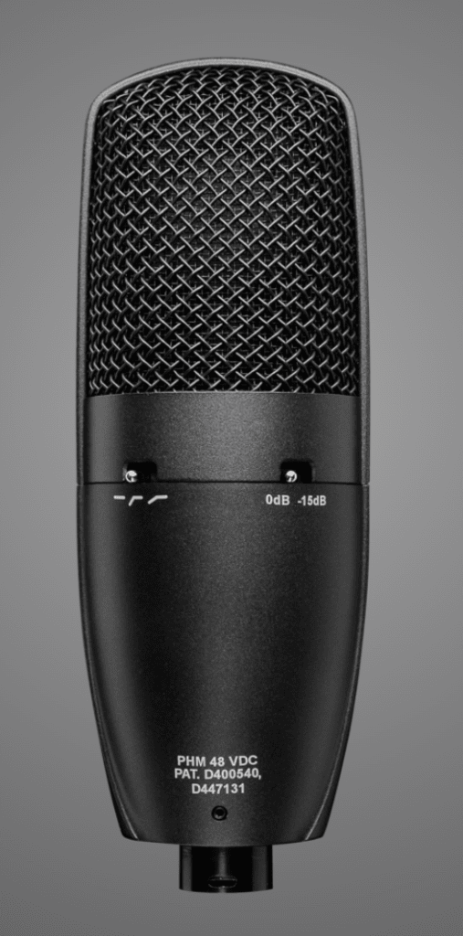 Shure SM27 Professional Large Diaphragm Condenser Microphone
