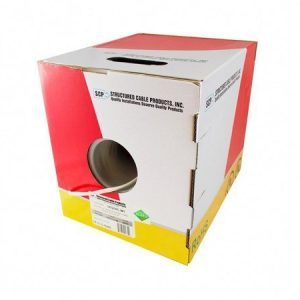 2.11mm Speaker Cable White 14 Gauge 152m Reel/Box