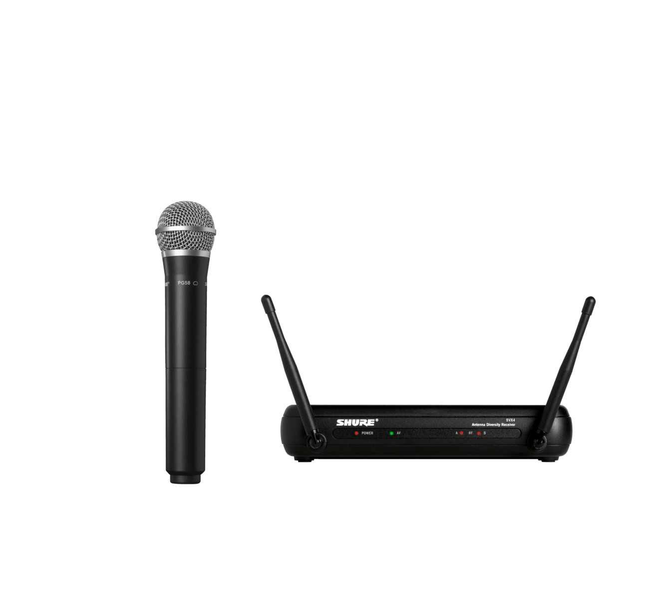 Shure SVX24-PG58 Handheld Wireless Mic System - AV Store