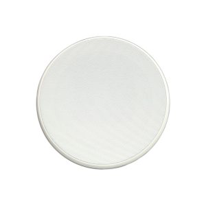 4" premium ceiling speaker with backcan 20 watts 70V/100V/8ohm. B&W magnetic grill included