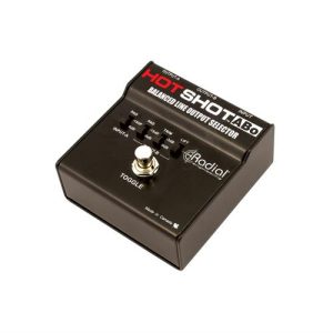 Radial HotShot ABO – Balanced Mic & Line Switcher (1 XLR-F Input / 2 XLR-M Outputs)