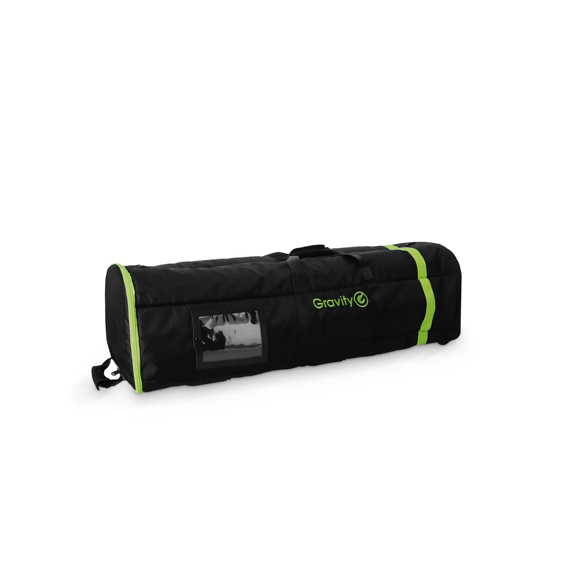 Touring transport bag for up to six microphone stands, rollable