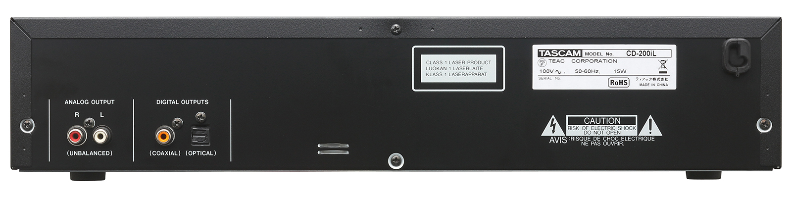 TASCAM CD200iL COMPACT DISC PLAYER with 30-Pin & Lightning iPod dock. - Image 5