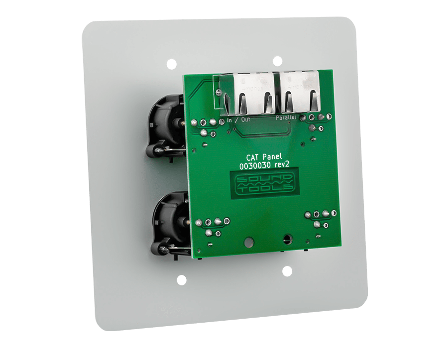 WC111-B-4 channel, male XLR, Sliver wall plate, send up to 4 lines of analog or digital audio - Image 3