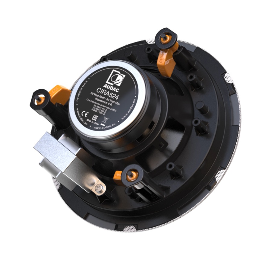 Audac CIRA530D-W 5 1/4" ceiling speaker White - Image 2