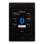 Bluetooth Wall Panel Black WPBT-B