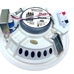 HH Electronics 6" Ceiling Speakers 70v/100v/8 OHM - White