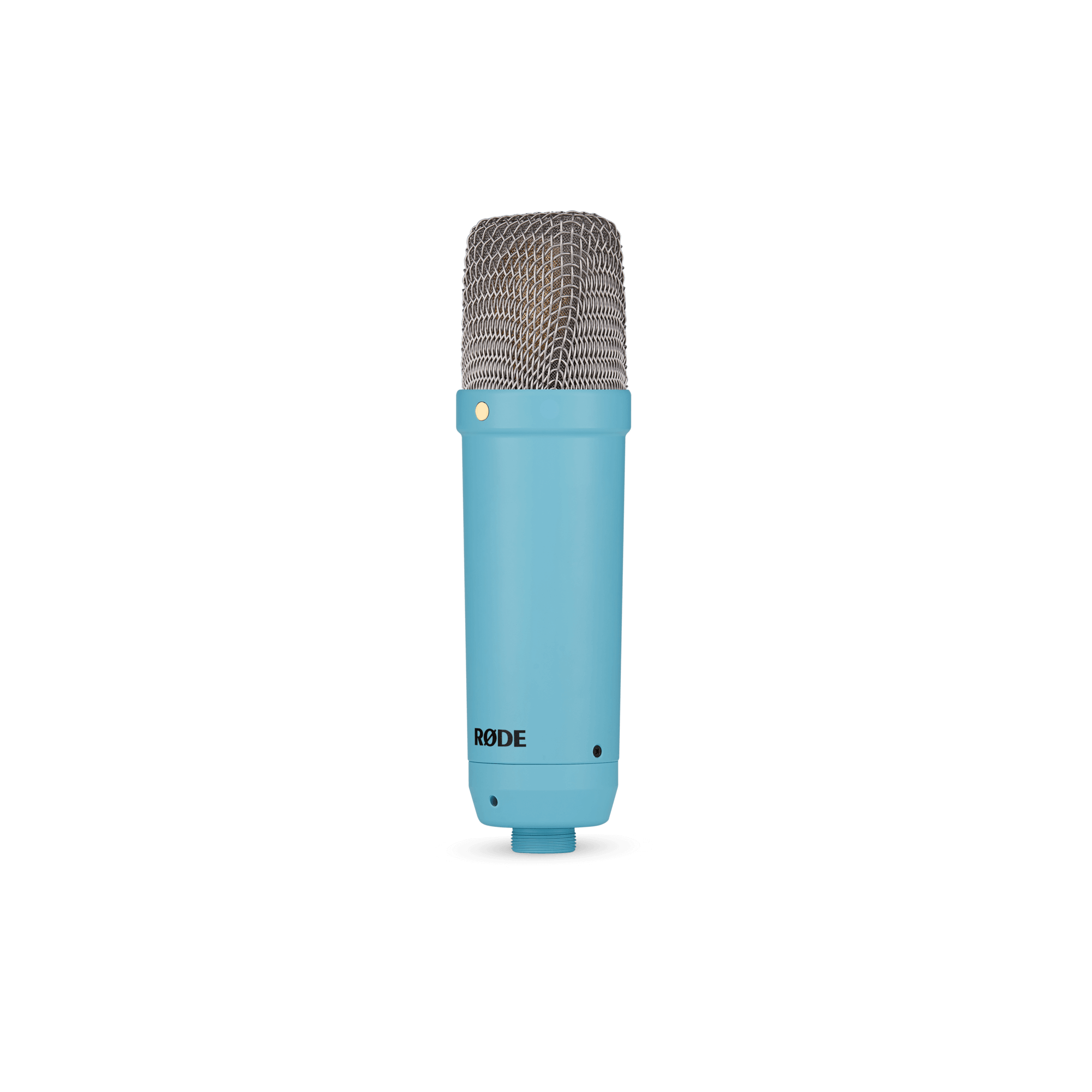 RODE Nt1 Signature - Blue - Large Diaphragm Cardioid Studio Condenser Microphone W Shock Mount Pop Filter & Xlr Cable - Image 5