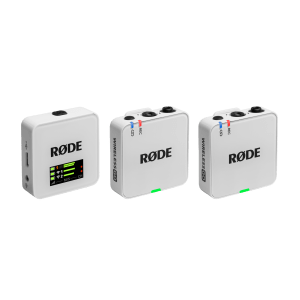 RODE Wireless Go Gen 3 - White - Compact Wireless Microphone System Dual-Channel 2.4Ghz