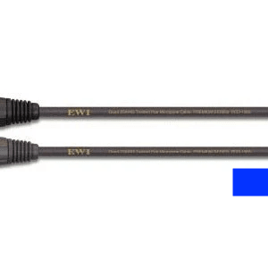 EWI XLR - XLR Microphone Cable 20 Ft Blue