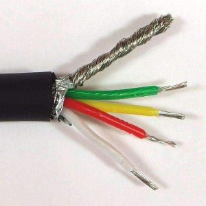 EWI Bulk DMX 4 Core & Shield Cable 100M 6.4mm Dia