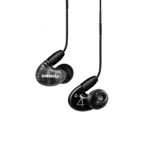 Shure SE42HYBK+UNI – Sound Isolating Earphones with Universal Mic & Remote (Black)