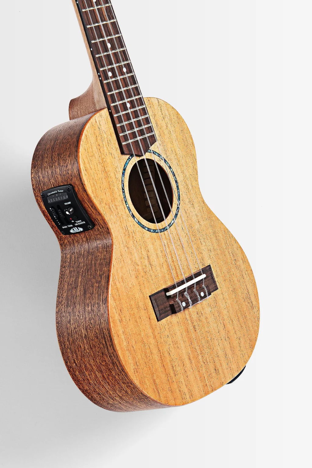 Kala James Hill Signature All Solid Mahogany Concert with EQ with Bag - Image 3