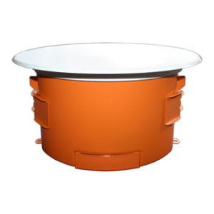 8" premium ceiling speaker with backcan 60 watts 70V/100V/8ohm.B&W magnetic grill included.