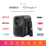 SmartVU SVPRO1 – Full HD Smart Projector with Google TV