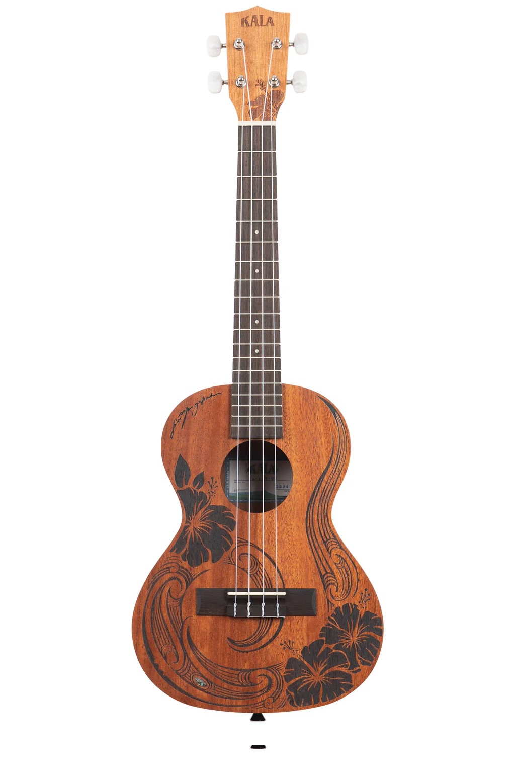 Unity Mahogany Tenor Ukulele with Bag - Image 2