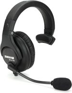 Shure BRH441M-LC – Single-Sided Broadcast Headset (No Cable)