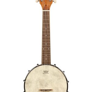 Kala Natural Mahogany Banjo Concert Ukulele with Bag
