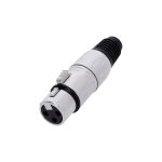 K4CXF3 XLR plug 3-pole female