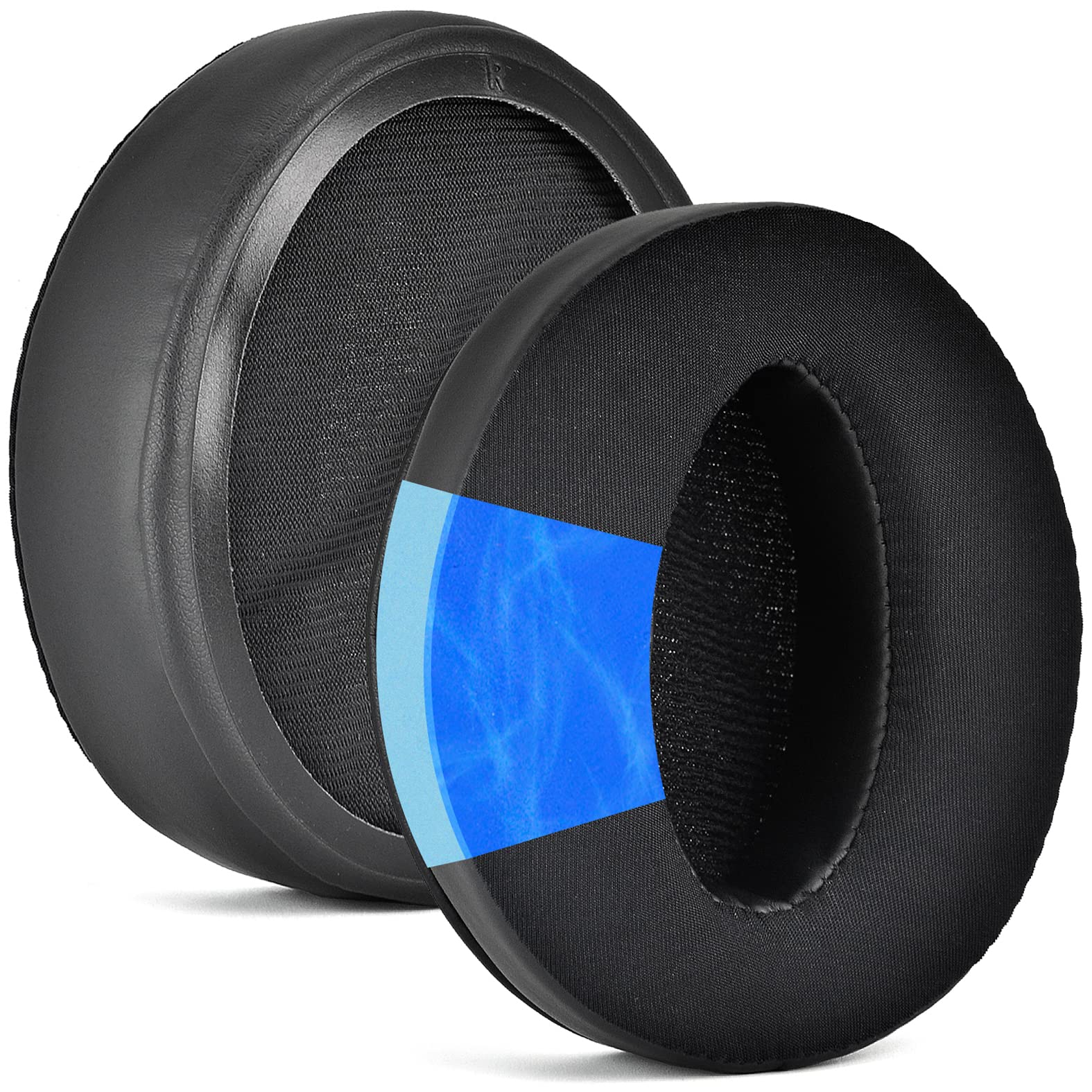 Sennheiser Compatible Earpads – Ice-Like Cooling Gel (Black) For HD 4.50 BTNC · HD 4.40 BT · HD 4.30 · HD 350BT · HD 400S · HD 458BT - Image 2