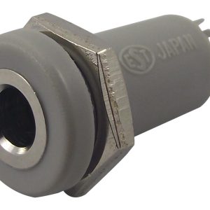 4-Pole TRRS Panel Mount Jack – Gold Plated Contacts