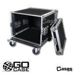 GORAK8C Go Rak 8U Standard Flight Case with Castors