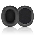 Audio-Technica Compatible Earpads – Protein Leather (Black)  Compatible with ATH-M30 · ATH-M40 · ATH-M50x · ATH-M50SX1