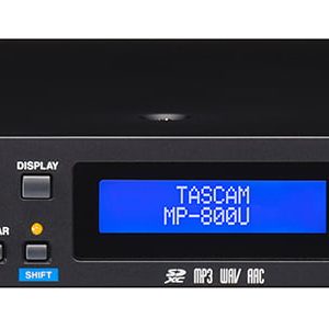 TASCAM MP-800U – SD/USB Player with Bluetooth®, USB DAC and FM Tuner