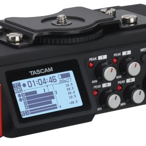 TASCAM DR-701D 6-Track Audio Field Recorder & Mixer for Video