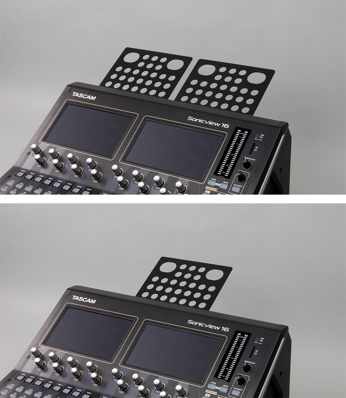 TASCAM AK-TB15 Tablet Shelf for Sonicview 16 & Sonicview 24 - Image 3