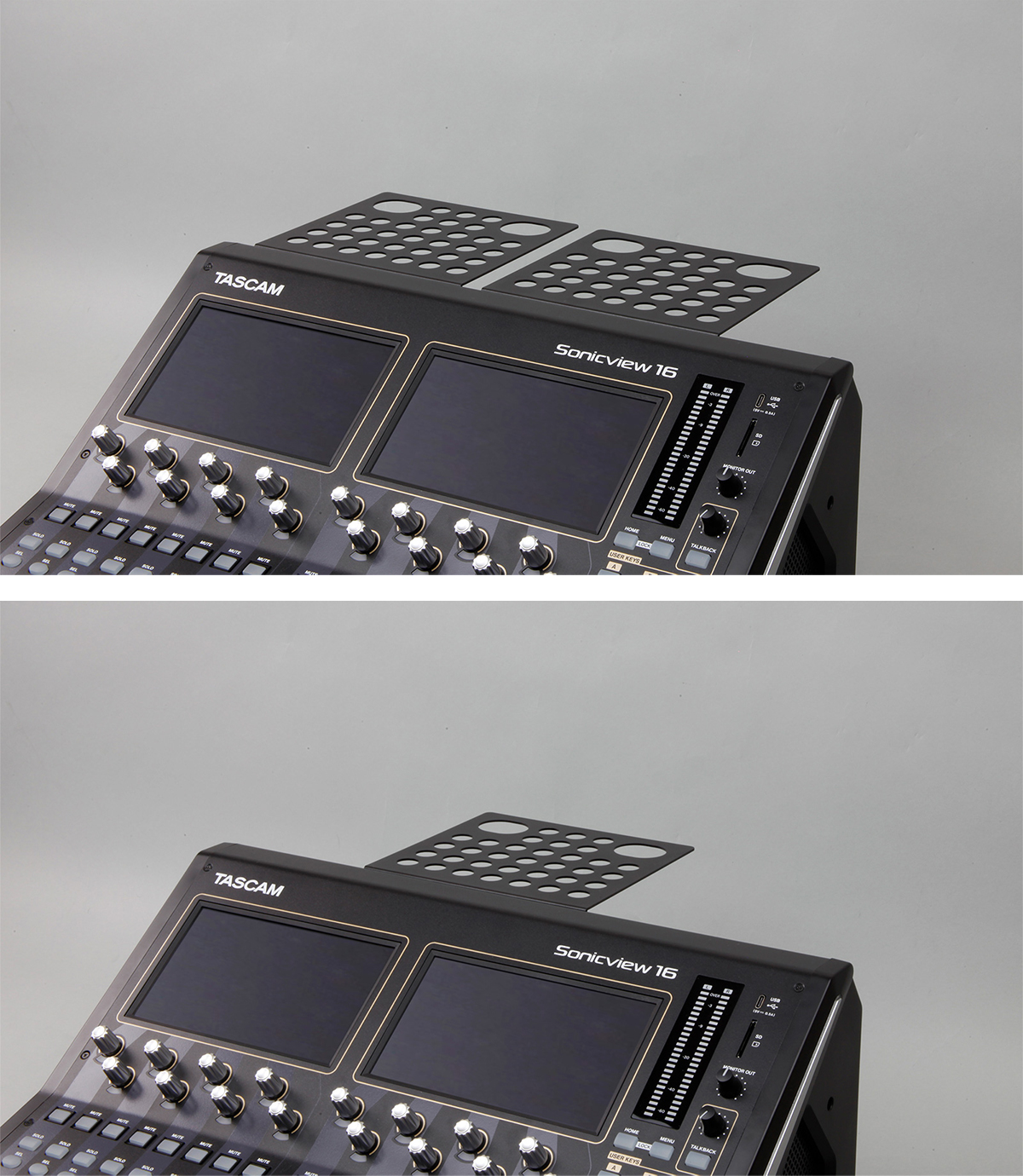 TASCAM AK-TB15 Tablet Shelf for Sonicview 16 & Sonicview 24 - Image 2