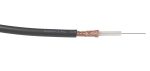 RG59 Coaxial Cable – 75Ω – Black PVC – 6.15mm OD