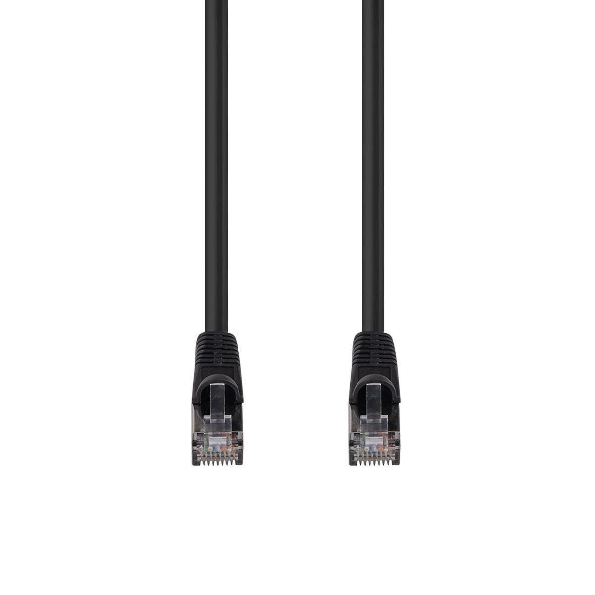 0.5m Cat6A S/FTP 10G Shielded Patch Lead – Black - Image 3