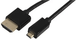 HDMI A to Micro HDMI (Type D) Cable – 0.75m