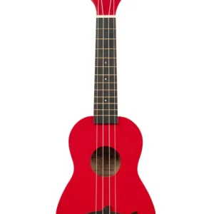 Makala Soprano Shark Ukulele - Red Sea - front view