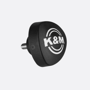 K&M adjusting/locking knob M8 k&M logo for 214/6 stands etc