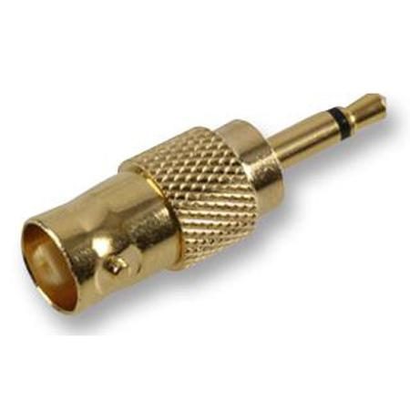 BNC Female to 3.5mm Mono Plug - Gold Plated