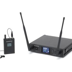 Wireless Lapel Mic Samson Synth 7 Presentation Professional UHF Wireless System