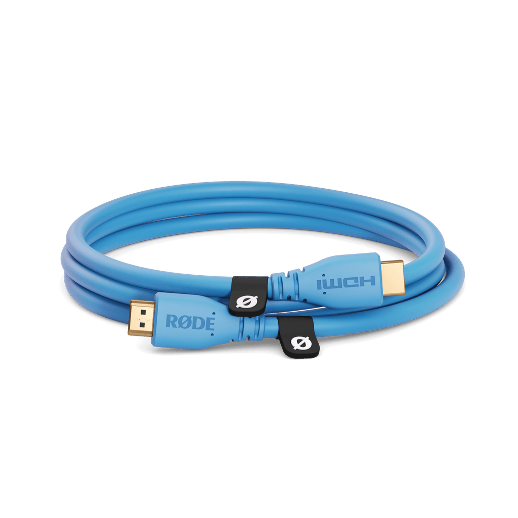 RODE Hdmicable1.5M-B - Blue - 1.5M 2.0 Premium High Speed Hdmi Cable With Ethernet - front view