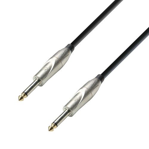 Instrument Cable 6.3 mm Jack mono to 6.3 mm Jack mono 3 m - front view