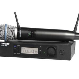 Shure QLXD24-B87A Handheld Wireless System with Beta 87A Microphone