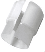 Gravity plastic Inlay Clutch - front view